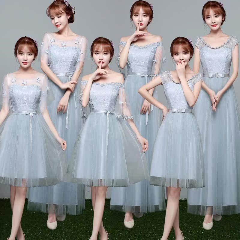 fish tail Bridesmaid Dresses 2018 new pattern gules Retro Yarn skirt Sen family Toast banquet longuette Chinese stylein the Women's clothing/Boutique , Wedding/Cheongsam/Formal dress , Formal dress/Evening  category - from Buy2taobao.com to provide professional Taobao agent buy service