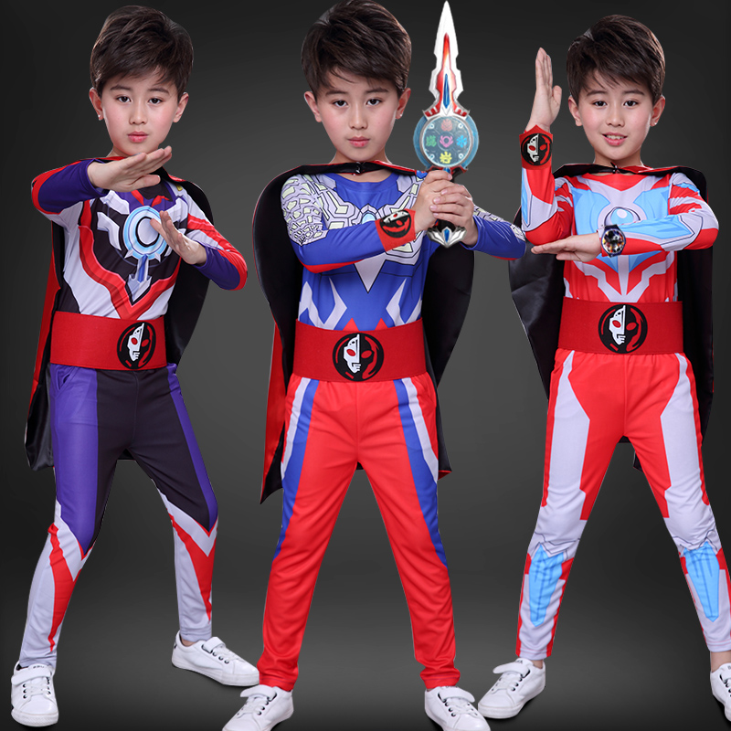 儿童奥特曼衣服套装