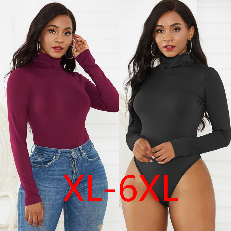 plus size fat women t-shirt for ladies winter turtleneck top在类目 女装/女士精品, 大码女装中 - 来自Buy2taobao.com提供专业的淘宝代购服务