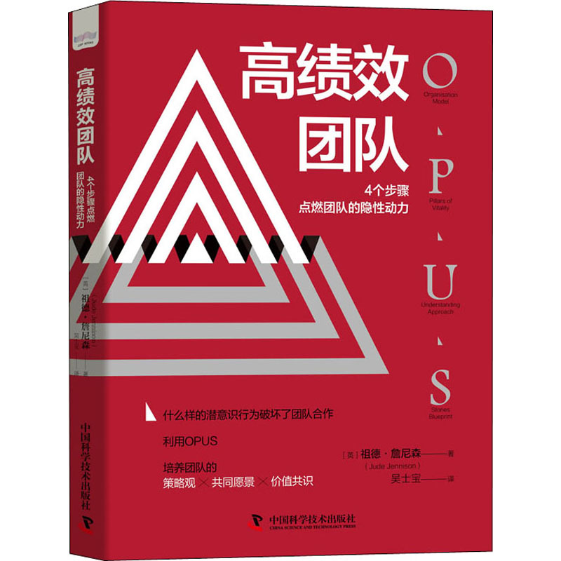 高绩效团队 4个步骤点燃团队的隐性动力 (英)祖德·詹尼森 著 吴士宝 译 管理其它经管、励志 新华书店正版图书籍