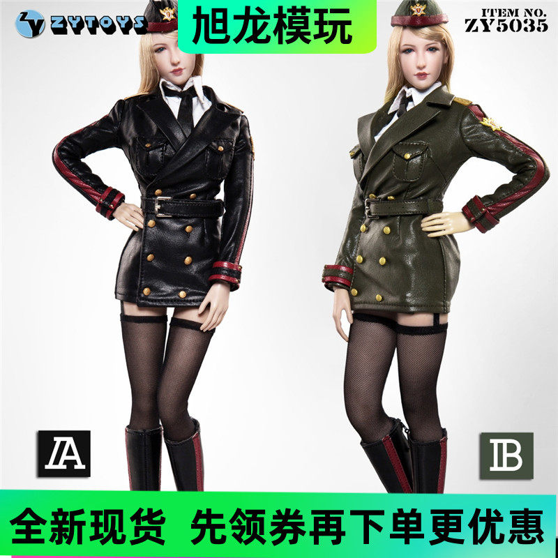 现货zytoyszy503516兵人模型女装军装制服套装适合女素体