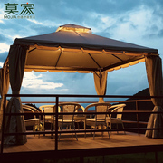 Outdoor pavilion big tent awning European wedding tent outdoor barbecue event advertising canopy courtyard gazebo