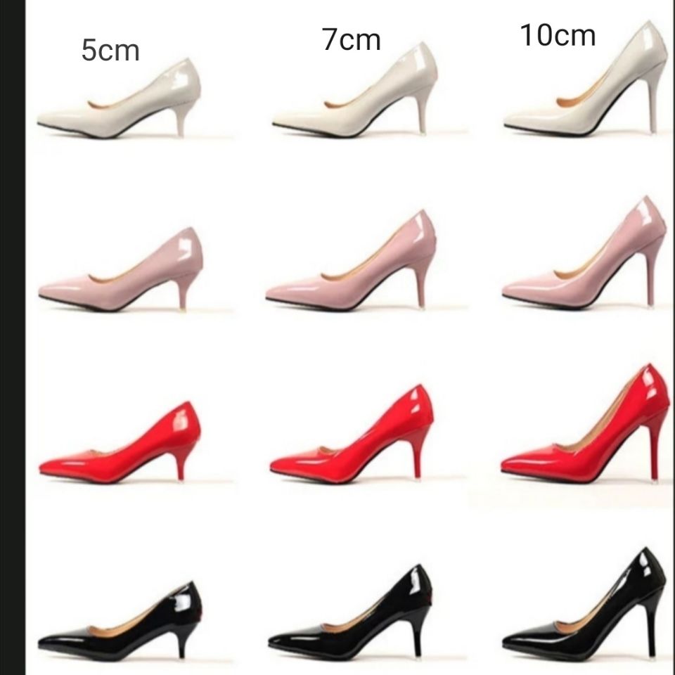 一折大码恨天高高跟鞋女细跟伪娘