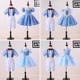 儿童合唱演出服小学生表演服幼儿园开学礼服舞蹈服装女童蓬蓬裙