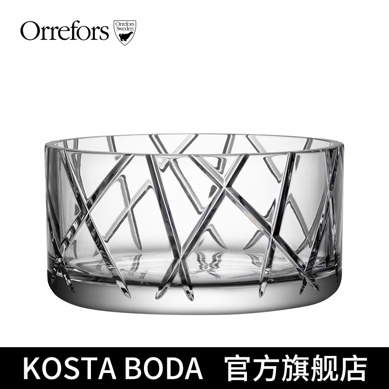 Orrefors Imported manual Crystal Bowl Glass bowl household EXPLICIT originality fruit Salad bowl Northern Europein the Tableware , Tableware , Bowl category - from Buy2taobao.com to provide professional Taobao agent buy service