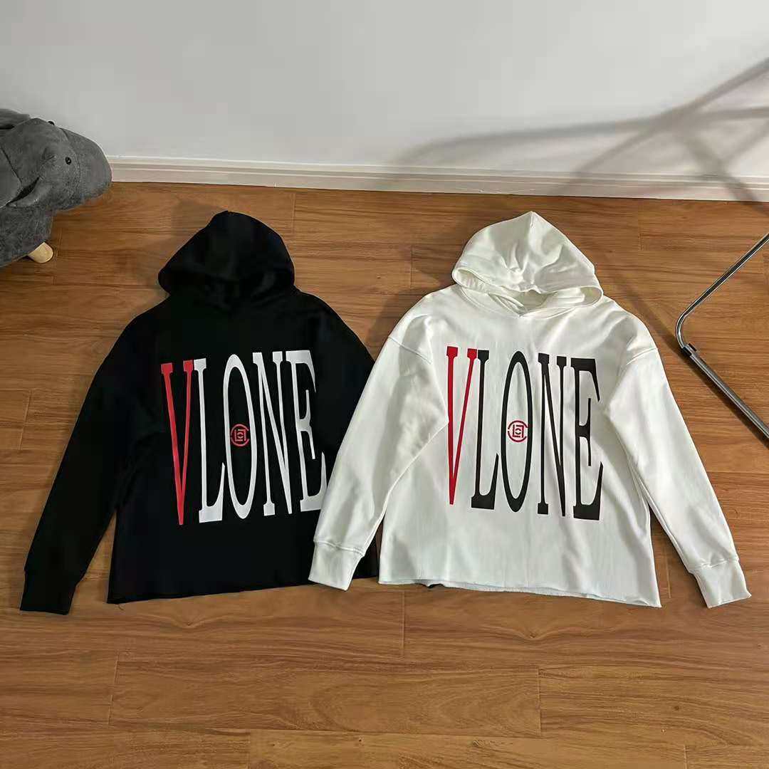 潮牌hot vlone dragon hoodie联名中国龙大v男女套头帽衫卫衣潮