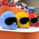 汤普森  新款头盔复古头盔玻璃钢闪电造型 MT05摩托车头盔CCC认证