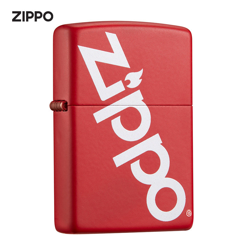 zippo打火机zippo官方旗舰店之宝z时代炙热红圣诞礼物