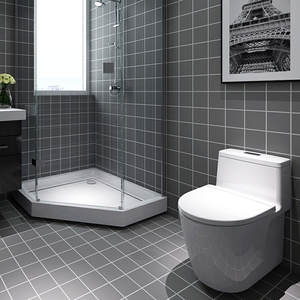 卫生间防水耐磨自粘地贴墙贴厕所浴室地砖地板贴纸墙壁纸瓷砖贴纸