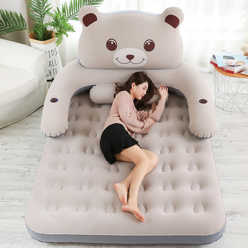 Inflatable mattress Double household outdoors Tent fold Lazy man Portable automatic simple and easy Single Cartoon Air cushion bedin the Outdoor/Mountaineer/Camping/Travel Goods , Outdoor Furniture , Inflatable category - from Buy2taobao.com to provide professional Taobao agent buy service