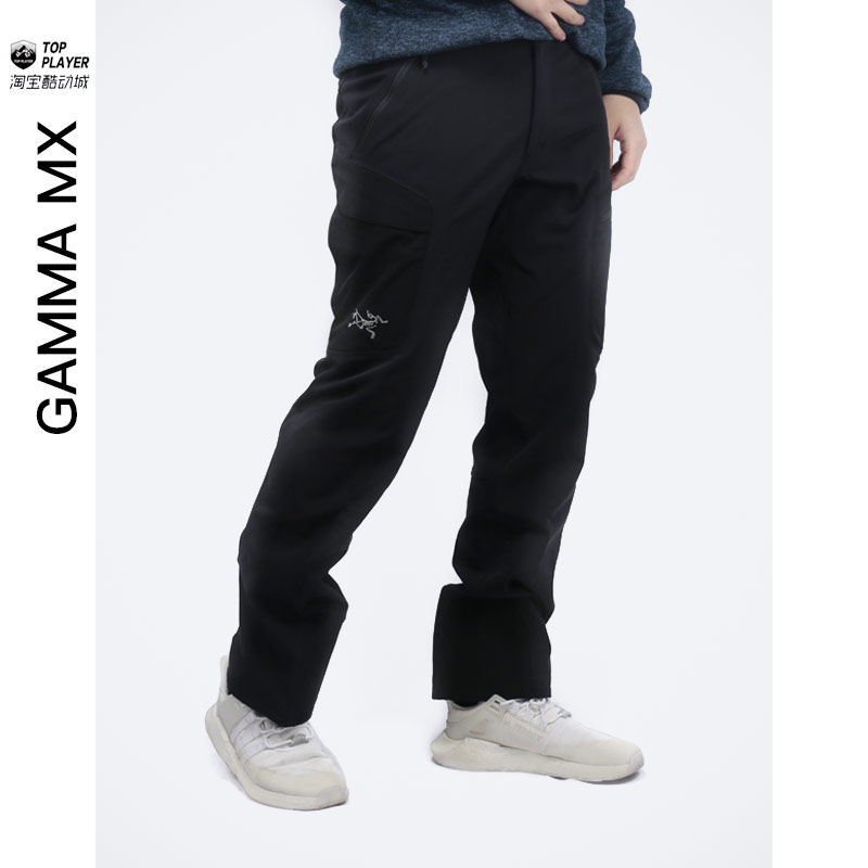 热销始祖鸟软壳_arcteryx/始祖鸟 gamma mx pant 户外防风加绒耐磨软