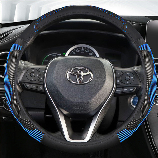 适用于丰田荣放rv4方向盘套2021款rav4汽车212011老款09免手缝11