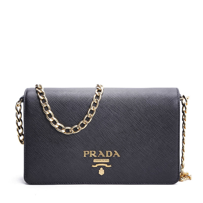 prada/普拉达女包 七夕礼物2018新款 春夏单肩手拿斜挎包