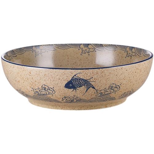 盆子家用水煮鱼大碗汤碗陶瓷超大号和面盆毛血旺酸菜鱼大盆碗中式