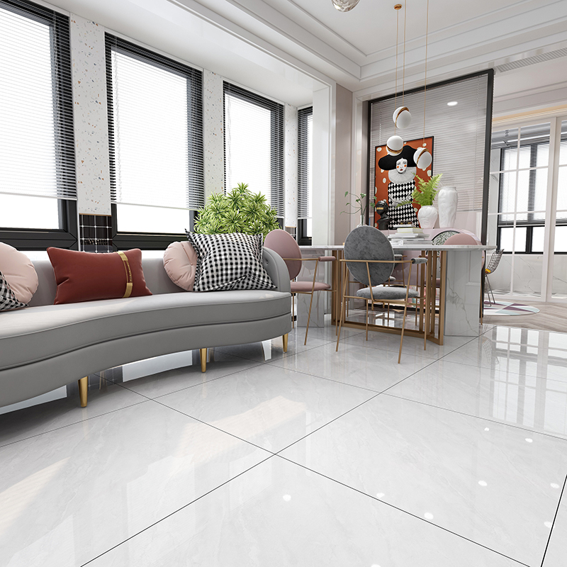 全抛釉地砖客厅