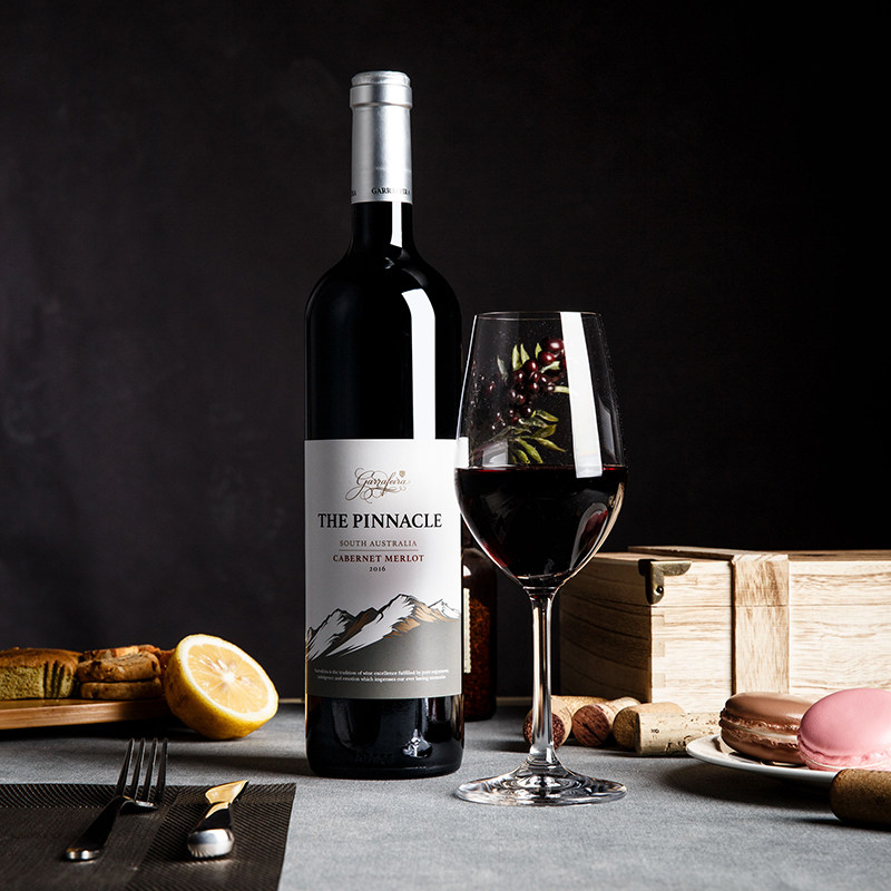 加尔飞儿澳洲原瓶进口红酒荣耀之巅巨峰酒庄直供赤霞珠梅洛葡萄酒