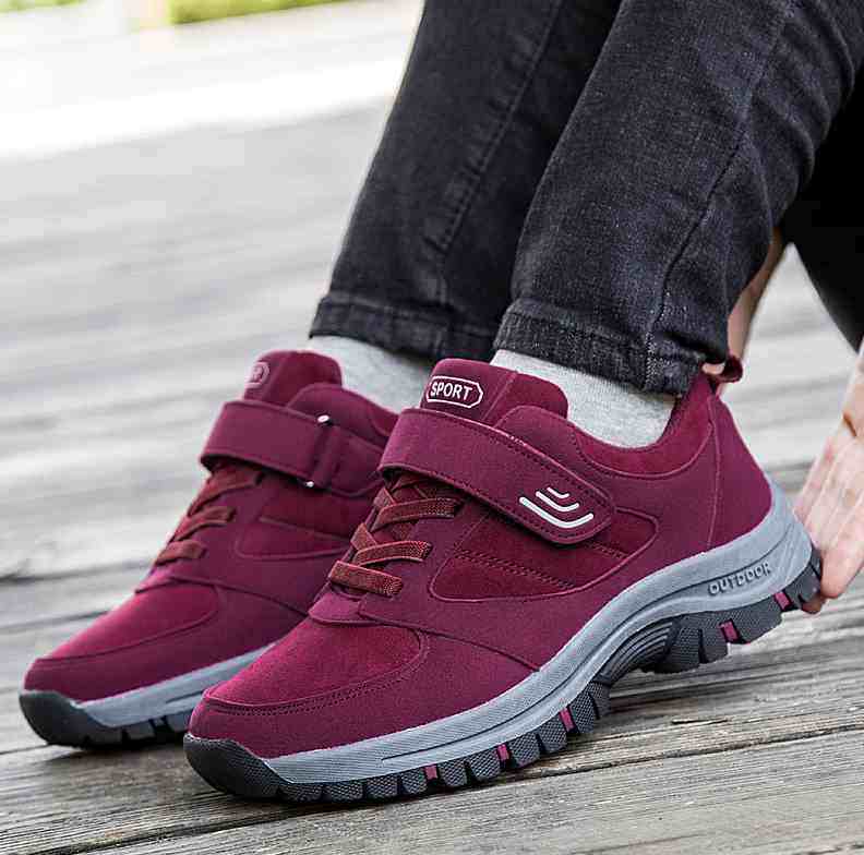 老人鞋女轻便防滑软底中老年秋冬季新款-特价促销-优惠券领取-价格