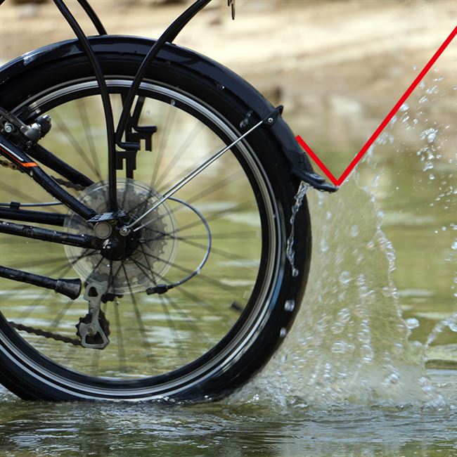 自行车挡泥板折叠20寸全包式16寸挡泥瓦14寸泥除碟刹加长宽挡雨板