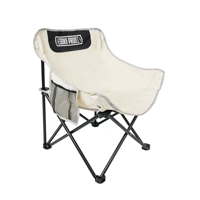 亚斯卡户外折叠椅子伸缩超轻月亮椅小马扎钓鱼凳便携露营野餐躺椅