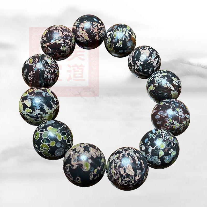 天然梅花玉手链宝石手串原矿老料珊瑚菊花鸡血捏丝掐丝扭丝多款