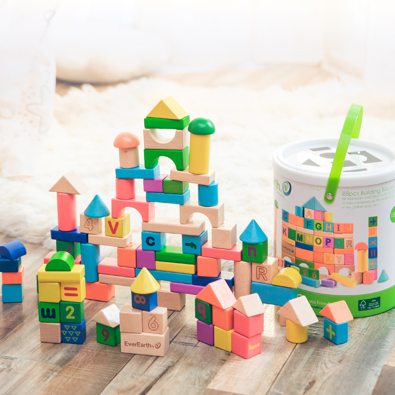 EverEarth积木拼装儿童玩具木质男孩女孩宝宝大颗粒益智玩具88粒|msdalam kategori Toy/bayi/teka-teki/blok bangunan/model, manik/teka-teki/Pasangan/pemasangan/Pukul mainan, pembinaan/Berjuang blok dimasukkan - dari Buy2taobao.com untuk memberikan perkhidmatan ejen Taobao profesional membeli