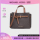 MICHAEL KORS/MK女包新款EMILIA小号印花单肩斜挎手提包桶包轻奢