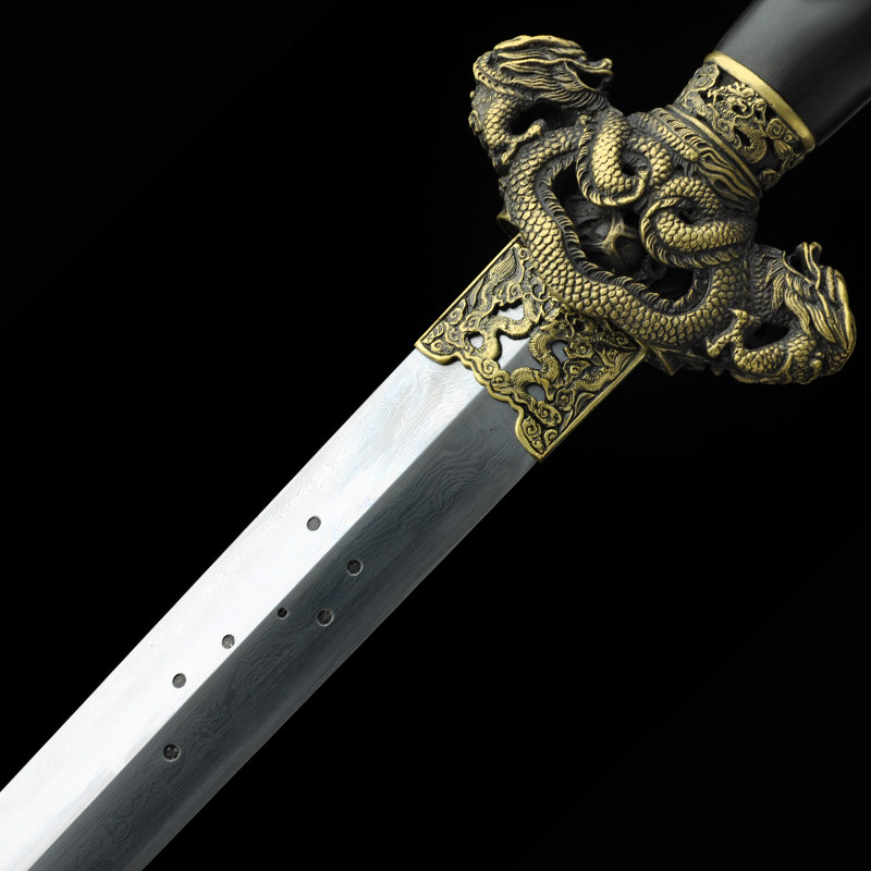 九龙宝剑 沈广隆剑铺 龙泉沈广隆宝剑 中华老字号 (未开刃)