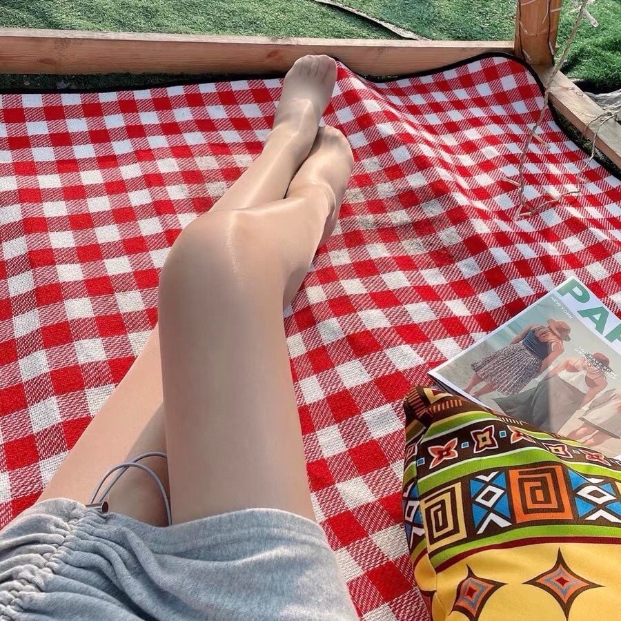 (今日5折)马油丝袜超细腻超薄夏季开裆水光裤912针油亮油光光滑极光丝