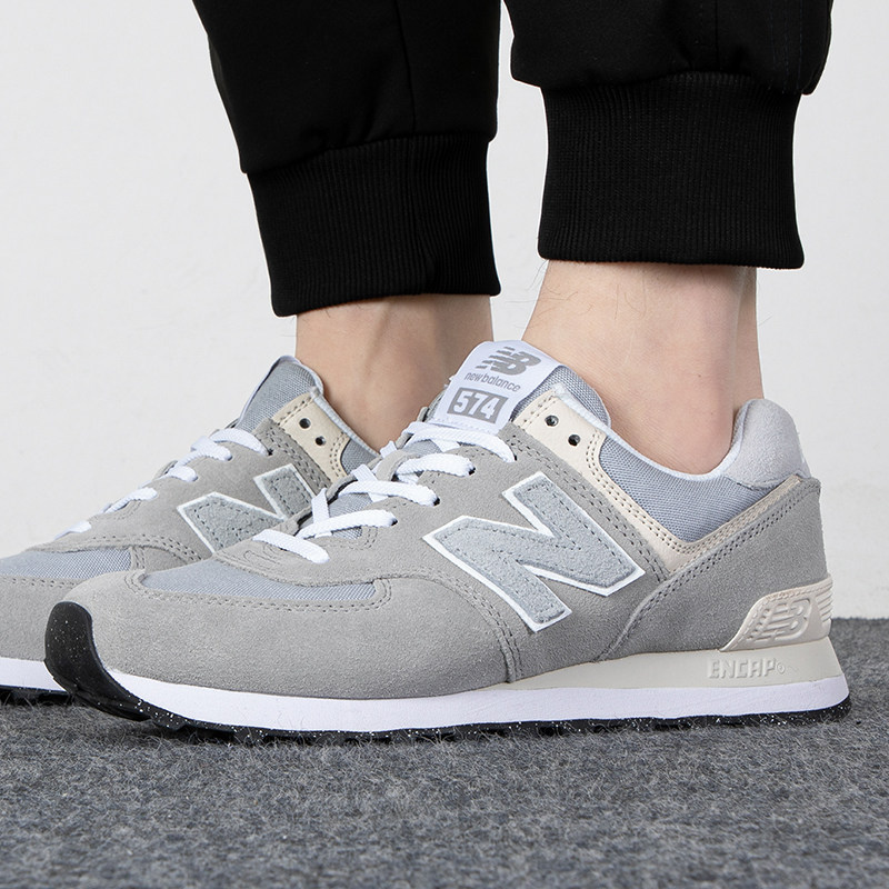 newbalance官网男鞋女鞋nb运动鞋情侣灰色复古跑步休闲鞋ml574rd2