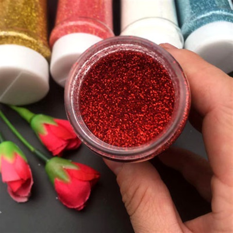 手工玫瑰花闪闪粉图片