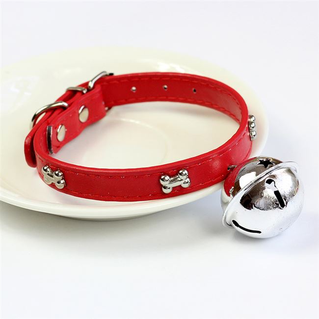 n铃铛项圈猫咪脖圈泰迪小狗狗项圈声音防走丢脖子10狗狗项圈定制狗牌