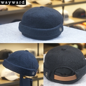 韩国品牌wayward冬天帽子男瓜皮帽雅痞流氓帽街头嘻哈冷帽