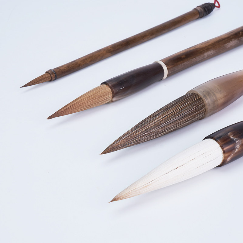 国家级非遗传承湖笔王小卫制《竹韵》高档湖笔送礼练习书法佳品