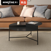 Maifan design Nordic tea a few Nordic minimalist living room small apartment creative iron small coffee table complete furniture