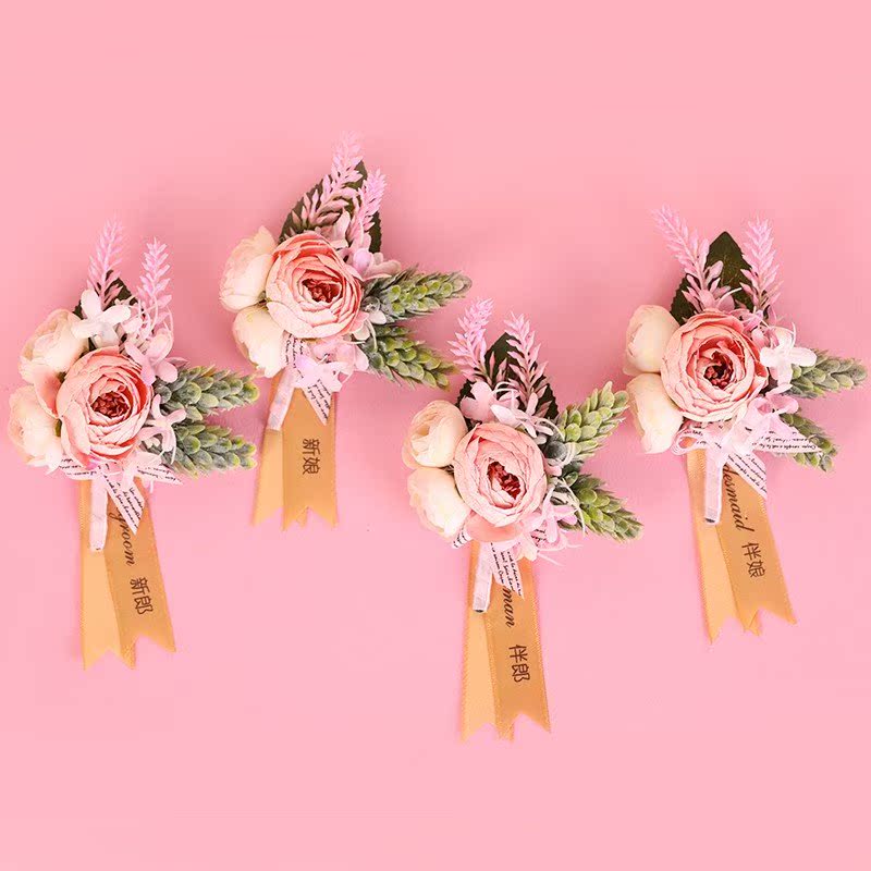 Wedding supplies groom and bride corsage 2018 european-stylin the Festive supplies/Gift , Wedding Themes/Props , Corsage category - from Buy2taobao.com to provide professional Taobao agent buy service