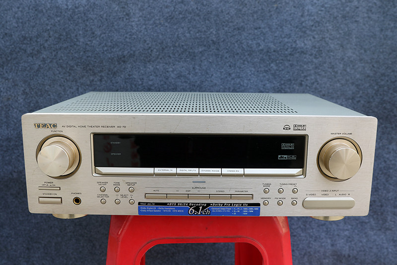 日本大牌二手teac(第一音响) ag-7d 6.1声道家庭影院功放扩音机