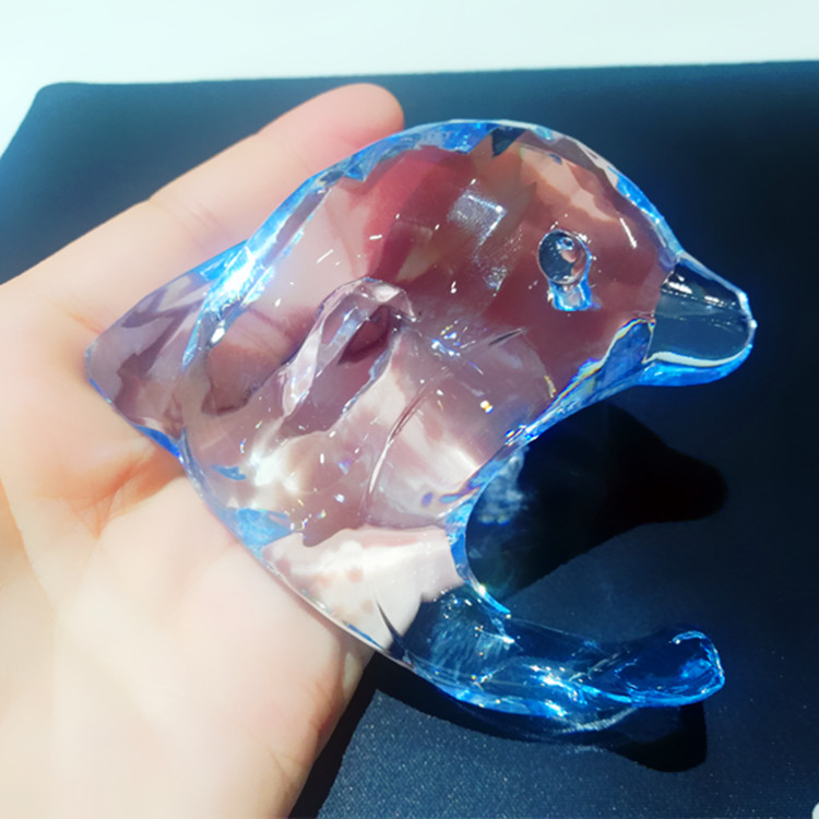 Child gemstone Toys children Acrylic crystal Dolphin Decoration Boys and girls Play house Ocean animalin the Toy/Childs/Puzzle/Building block/Model , Simulation/Play house toys , Simulation/Animal dolls category - from Buy2taobao.com to provide professional Taobao agent buy service