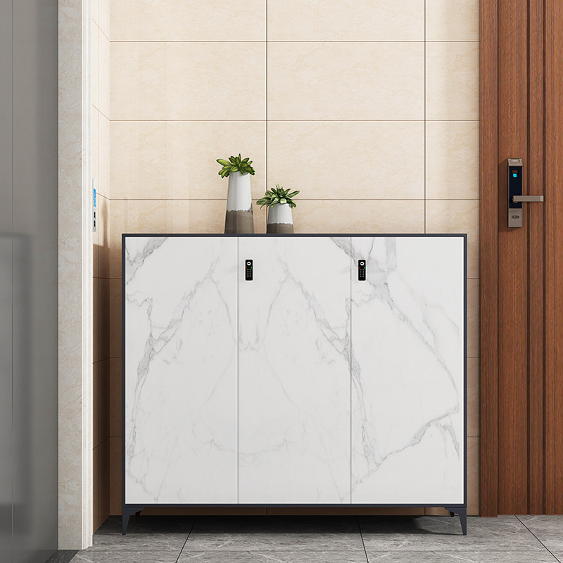带锁鞋柜家用门外门口电梯口走廊楼道过道钢制大容量室外密码防盗