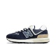 现货NEW BALANCE/新百伦藏青574系列Legacy灰色跑鞋U574LGBB/LGT1