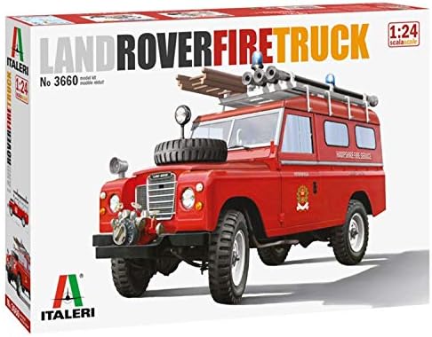 Italeri 3660S 3660S-1:24 Land Rover Fire Truck  Building  St