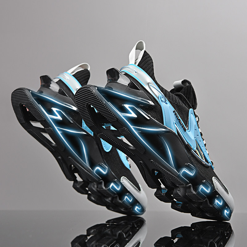 未来科技男鞋夏季aj篮球运动袜口刀锋跑鞋空军一号增高鞋子男潮鞋