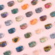 10颗不规则极光幻彩玻璃水晶珠 古风diy串珠手链饰品手工材料配件