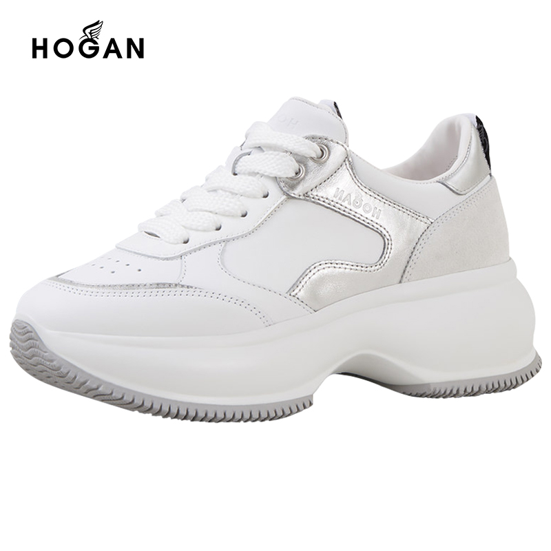 HOGAN 2020秋冬新品 Maxi I Active系列女鞋 女士厚底鞋运动鞋|ruв категории Женская обувь, 低帮鞋, 松糕(摇摇)鞋 - от Buy2taobao.com для оказания профессиональной услуги покупки агента Taobao