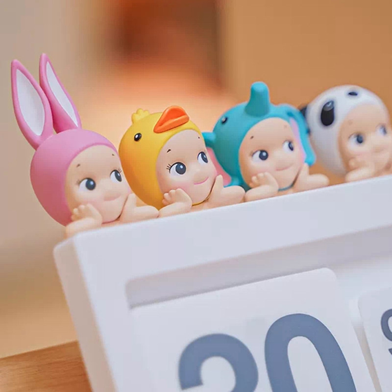 sonnyangel趴趴天使盲盒cutiehippers手办汽车摆件车载现货公仔