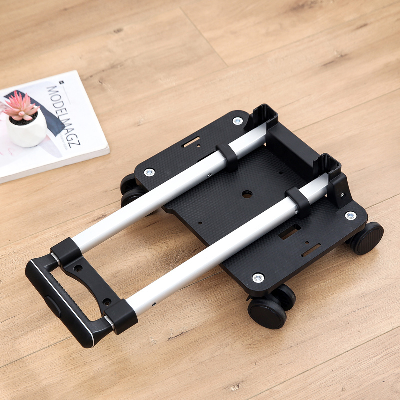 静音万向轮小号可折叠拉杆拉杆车