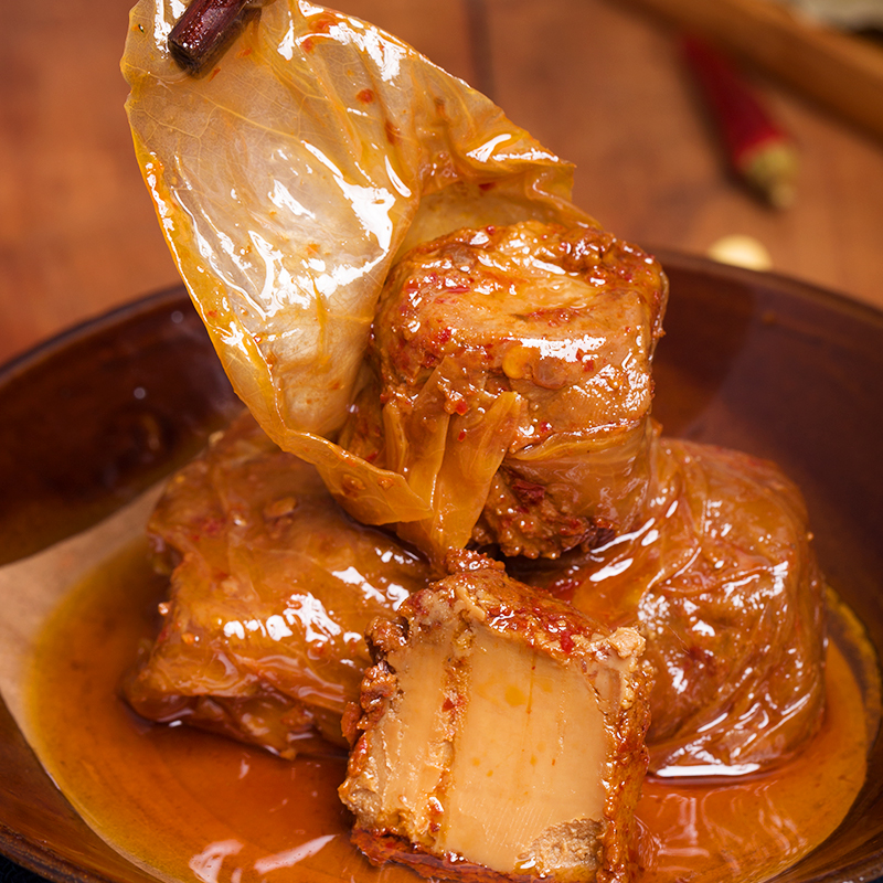 古蜀味道麻辣白菜豆腐乳2瓶装四川特产霉豆腐农家自制麻辣腐乳