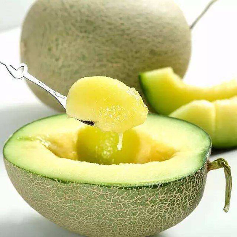 海阳网纹瓜特产甜瓜当季4.5-5斤新鲜水果绿心海南玫珑蜜瓜哈密瓜
