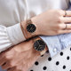 精致高级感韩国聚利时专柜同款正品新款情侣手表一对钢带日历超薄