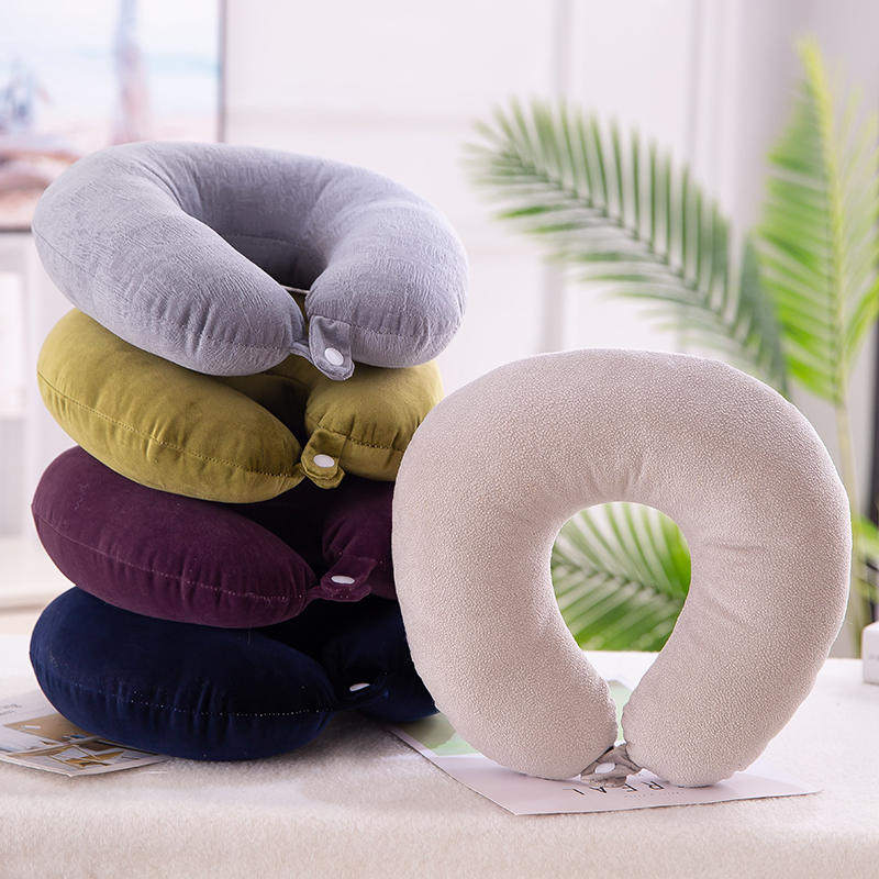 枕旅行护颈枕毛绒颈椎飞机u形枕脖子汽车成人学生女男午睡枕头优惠券