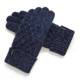 瑞迪卡欧秋冬男士羊毛毛线骑行针织双层加厚加绒触屏户外保暖手套
